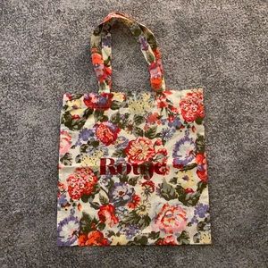 Rouje Limited Edition Floral Tote Bag